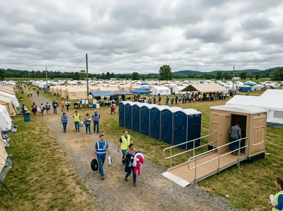 disaster-relief-camp-restrooms-010 — frequently asked questions, Dumpster & Portable Bathrooms Rental in Wakarusa, IN
